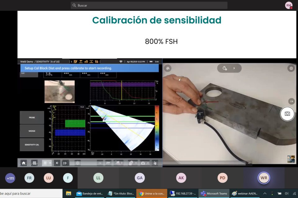 Webinar: Inspección de Soldaduras, Tornillos, Bridas y Mapeo de Corrosión utilizando Phased Array.