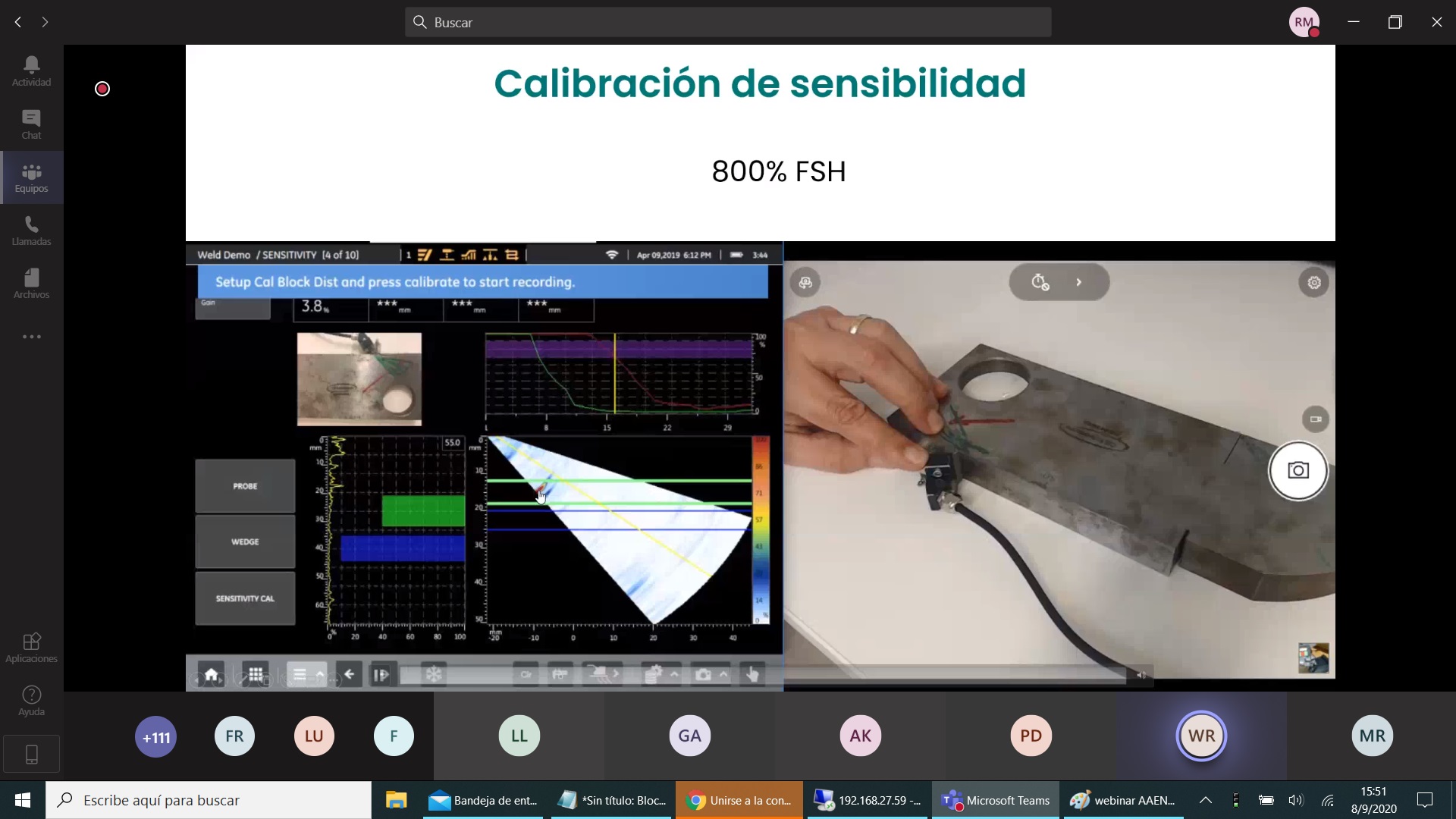 Webinar: Inspección de Soldaduras, Tornillos, Bridas y Mapeo de Corrosión utilizando Phased Array.