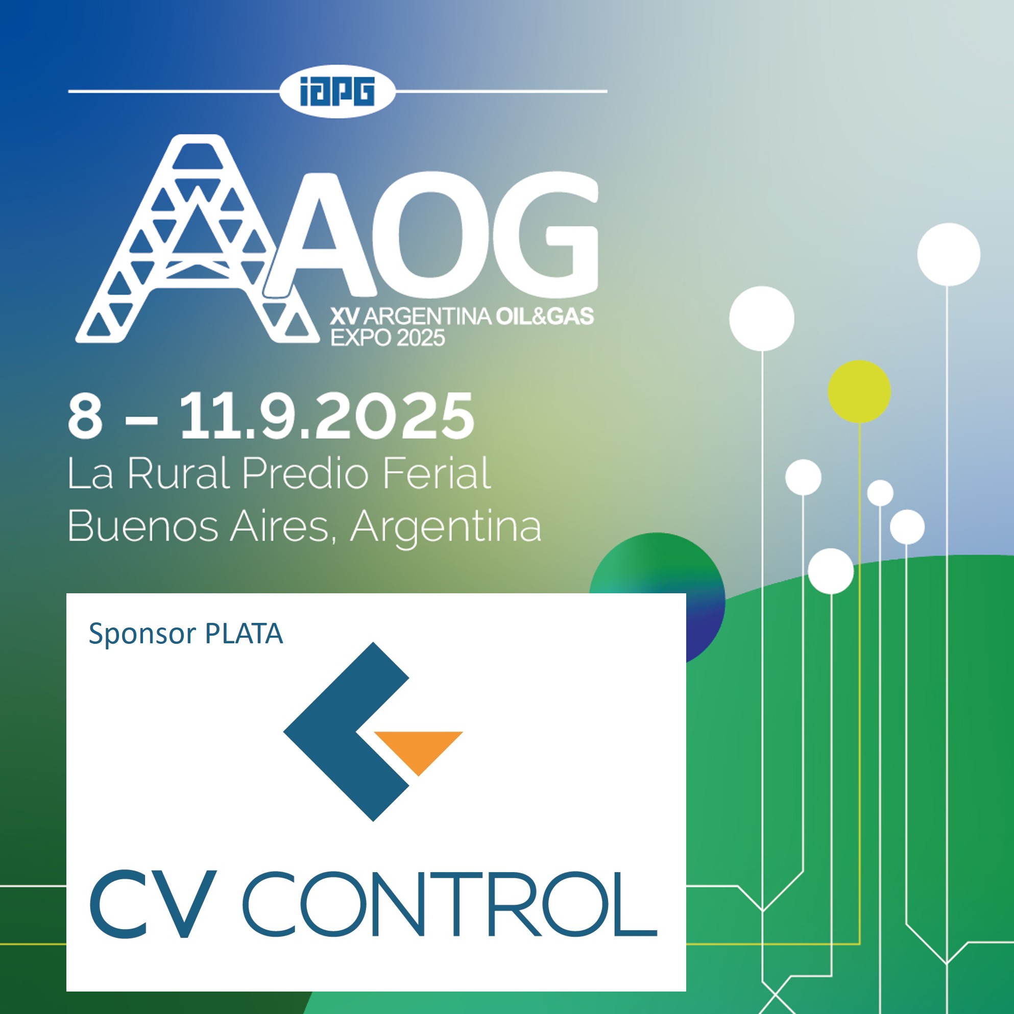 CV Control en AOG 2025 – Sponsor Plata