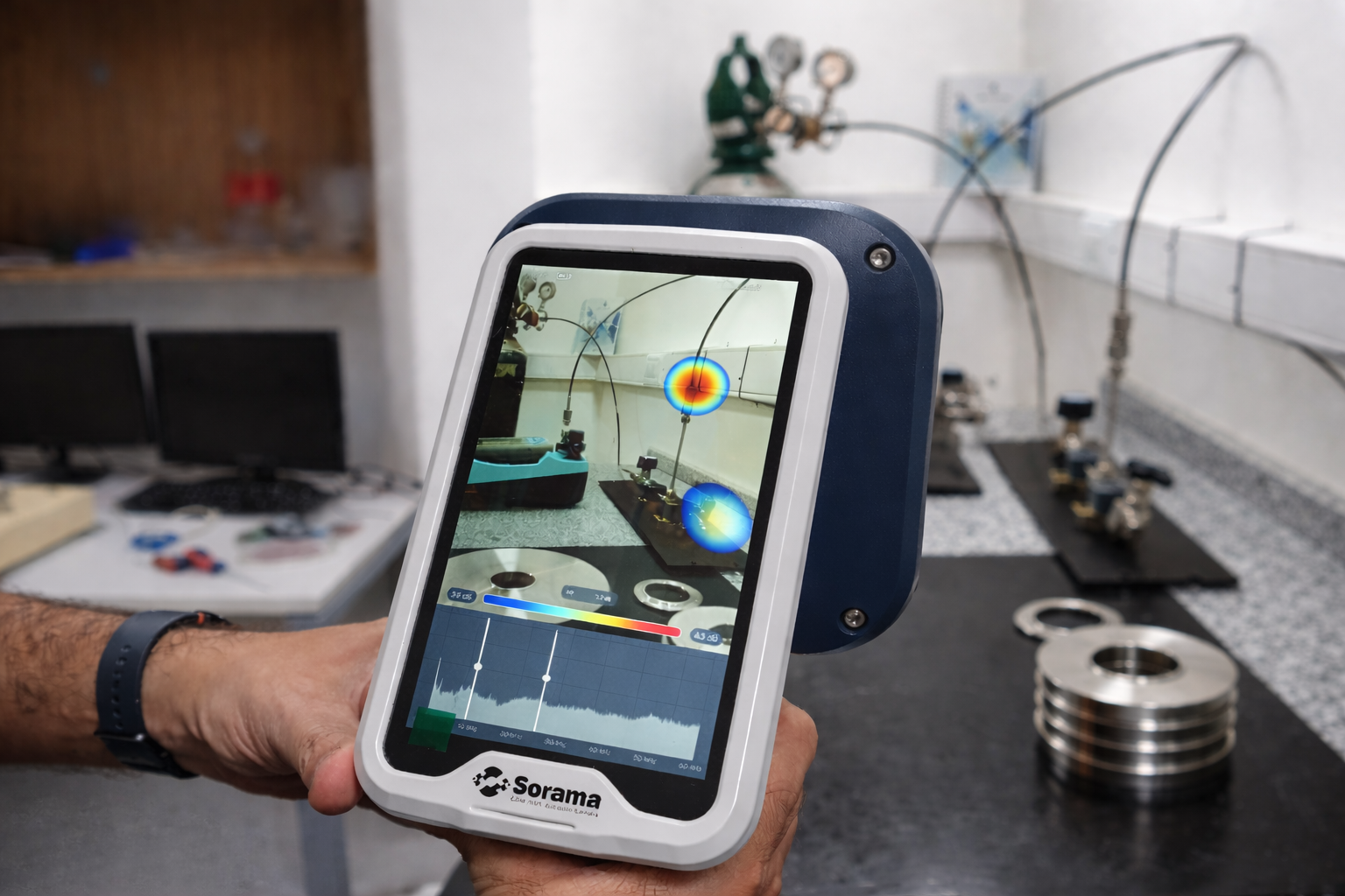 Visualización acústica industrial | Sorama